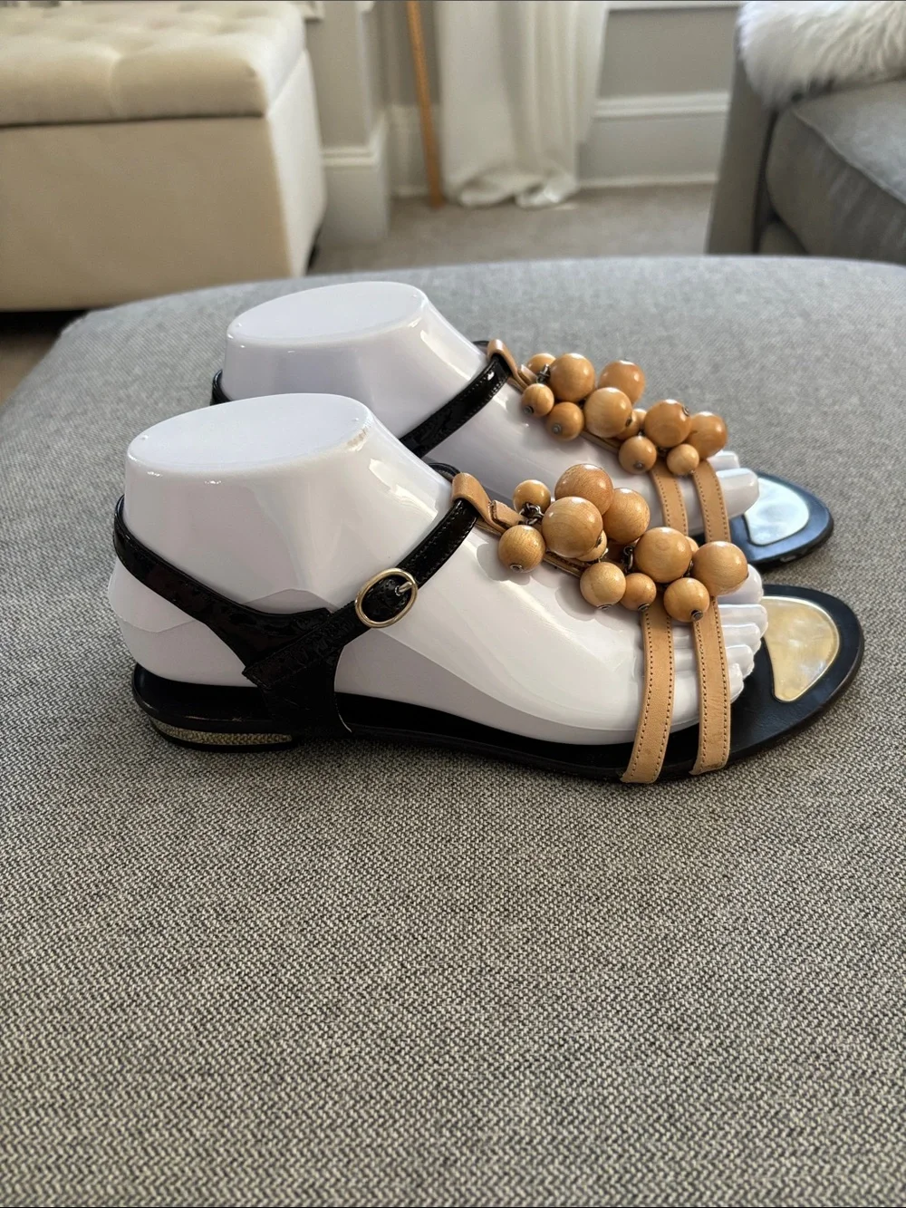 Sesto Meucci Open-toe sandal with a T-strap